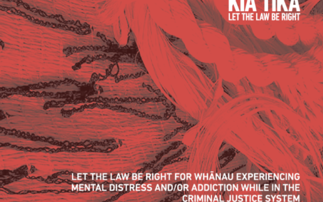 He Ture Kia Tika: Let the Law be Right (Envisaging a solution-focused criminal justice system)