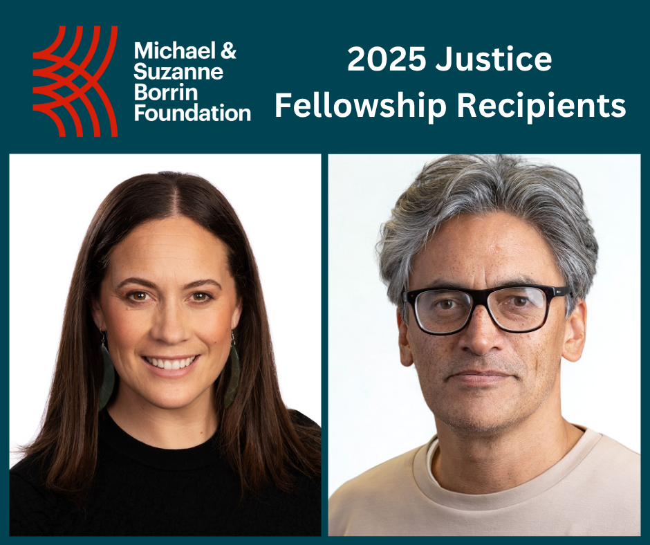 Borrin Foundaiton 2025 Justice Fellowship recipients