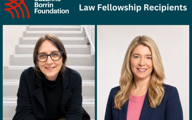 Michael and Suzanne Borrin Foundation Announces 2026 Women Leaders in Law Fellows